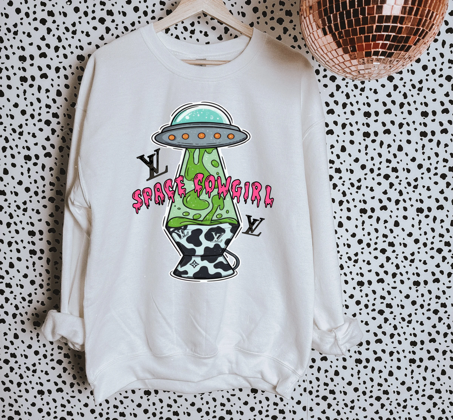 Space Cowgirl TEE or CREWNECK