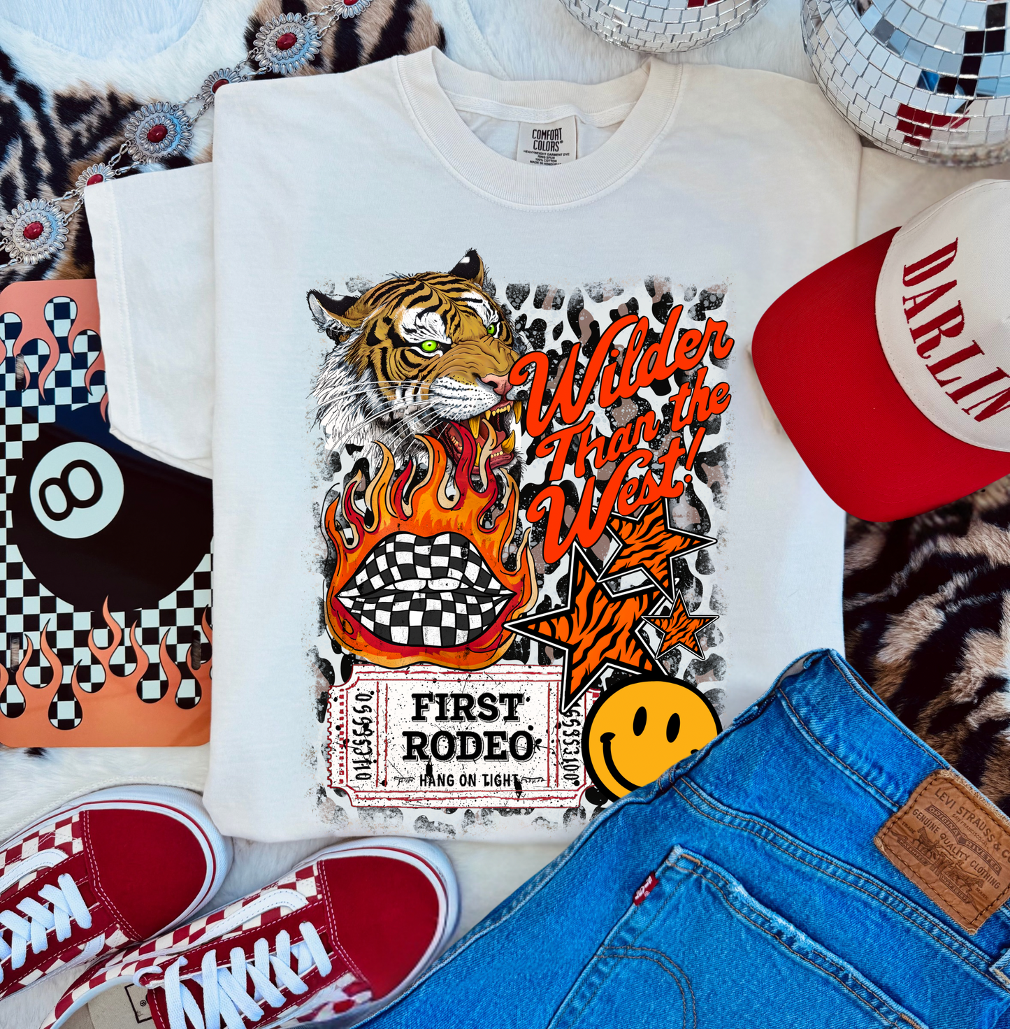 Wilder than the West collage Tee