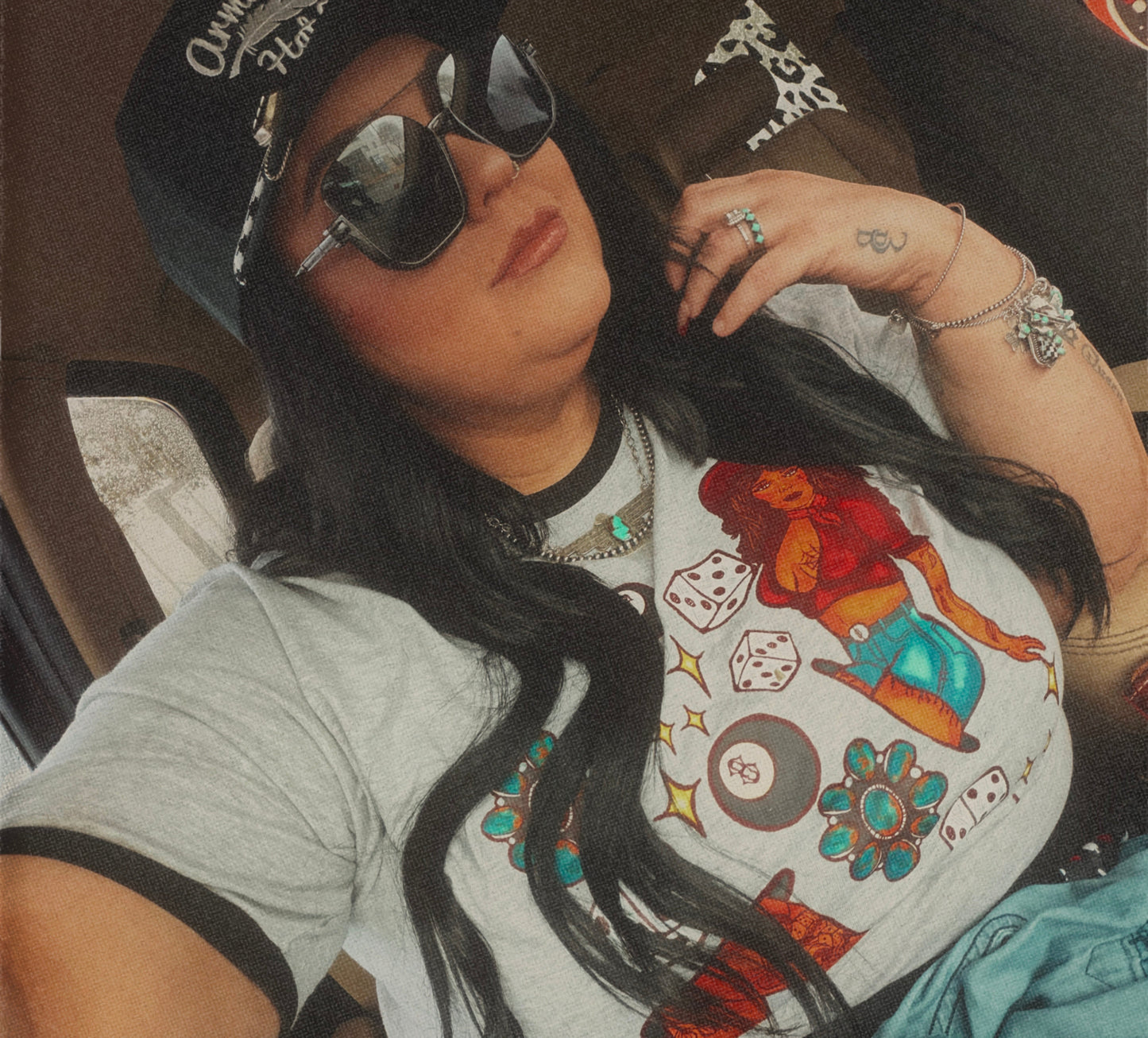Bet on yourself ringer tee