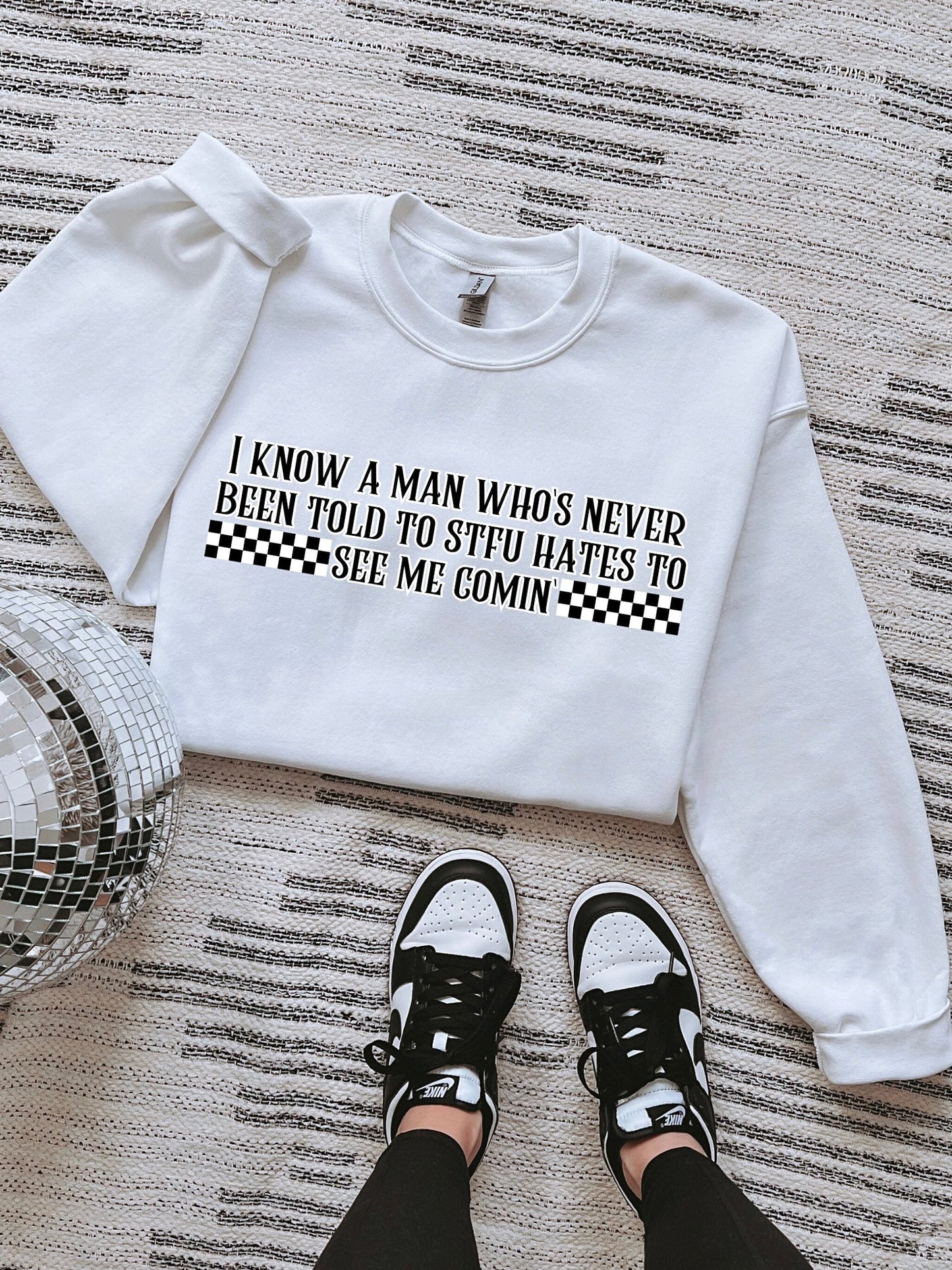 Shut Up TEE or CREWNECK