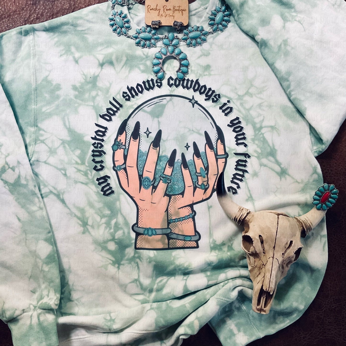 Cowboys in My Future Western Sweatshirt