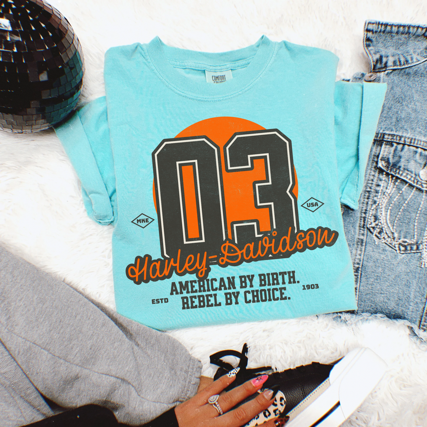 HD rebel by choice Tee