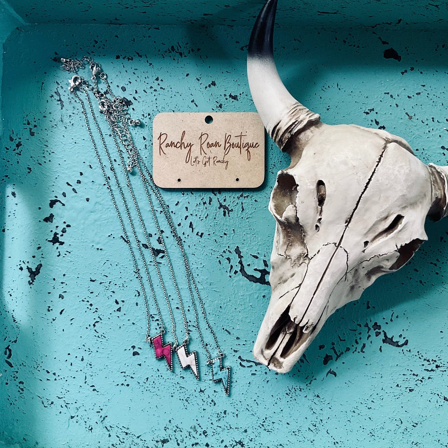 Thunder Stone Pendant Necklace