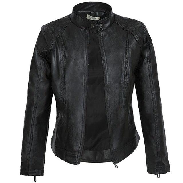Black Leather Motorcycle Jacket | Stylish and Warm for Bikers & Nightlife