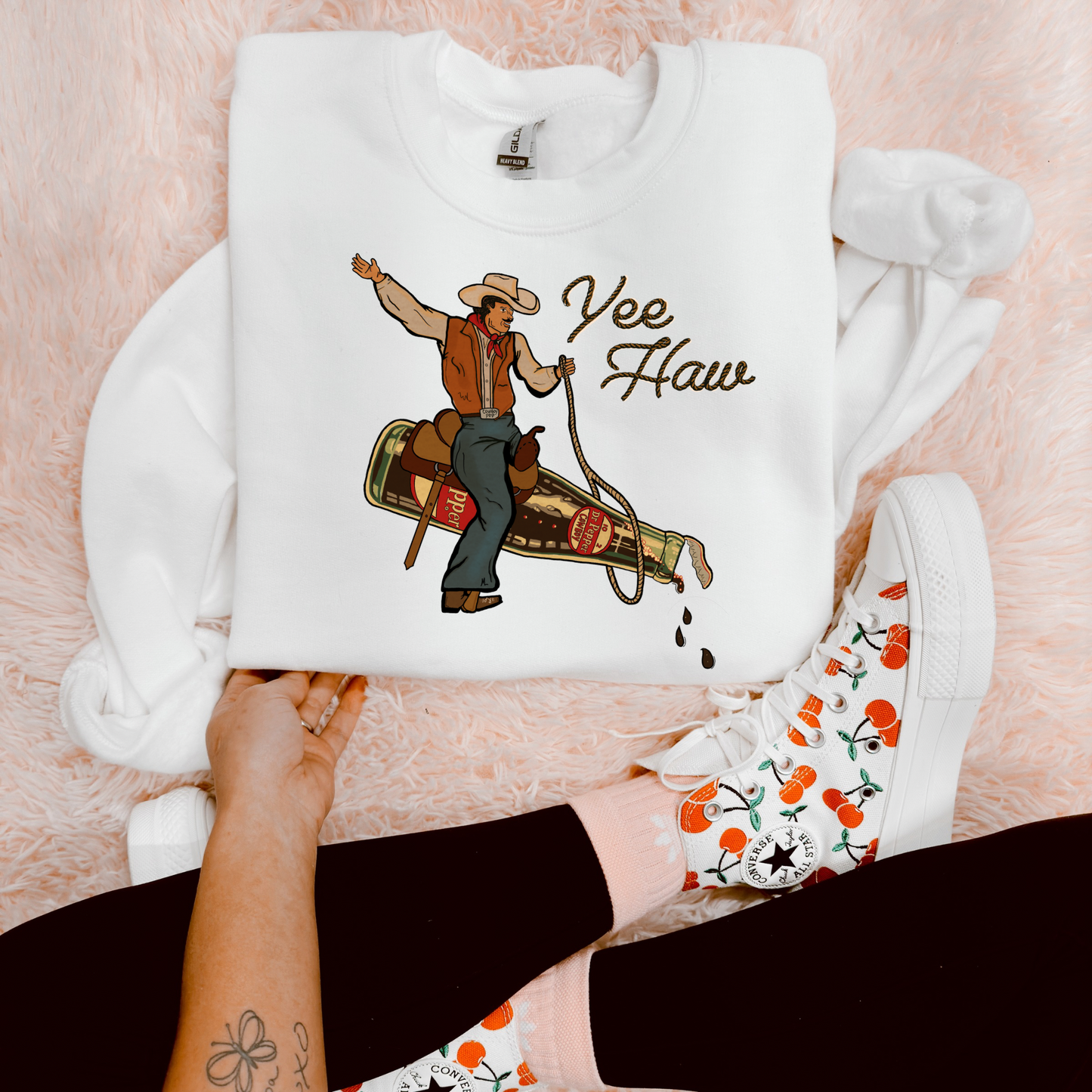 DP Cowboy TEE or CREWNECK