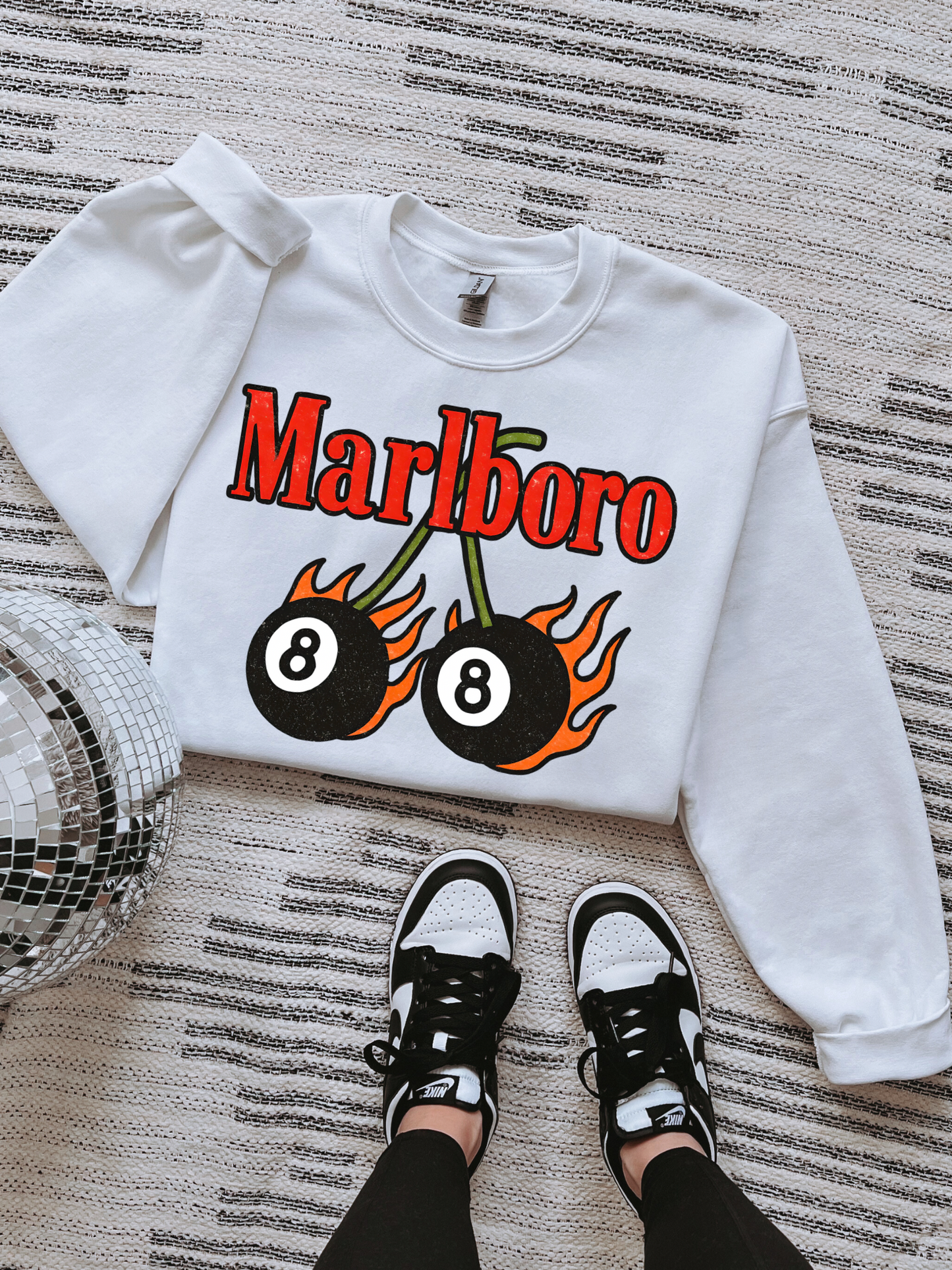8 Ball Cowboy Killers TEE or CREWNECK