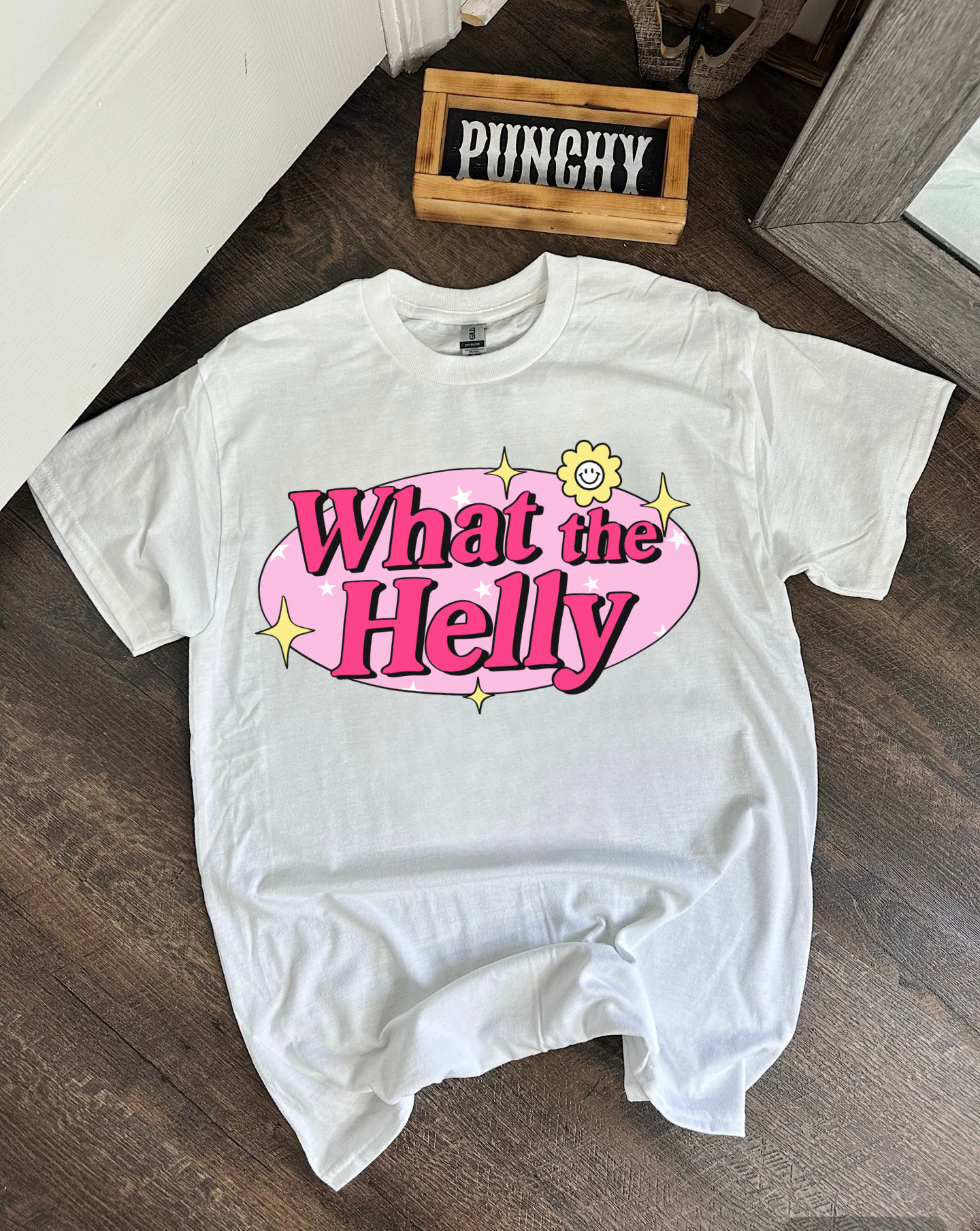 What The Helly Tee or Crewneck