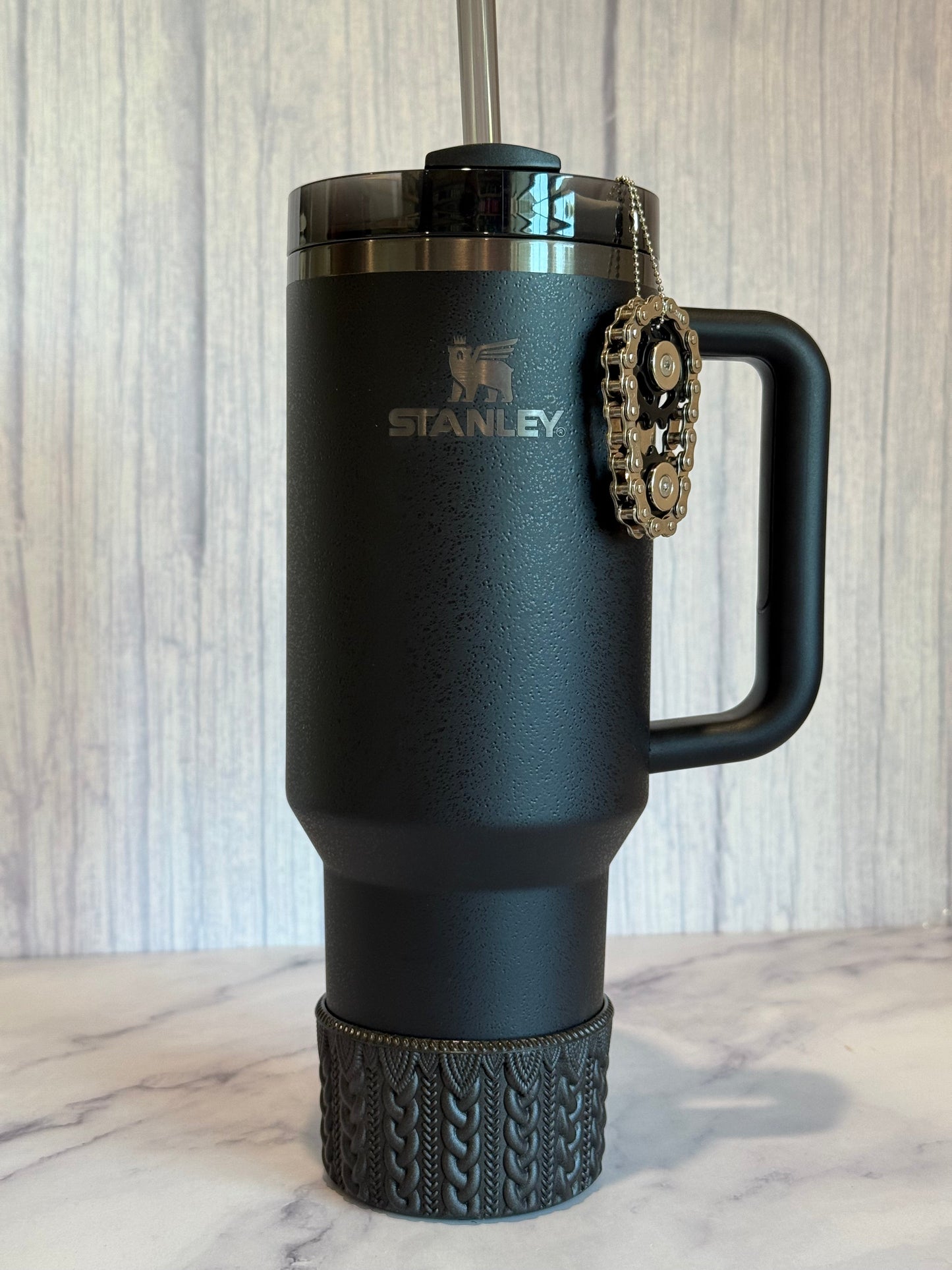 Chain & Gears Fidget Charm - Tumbler Handle Charm