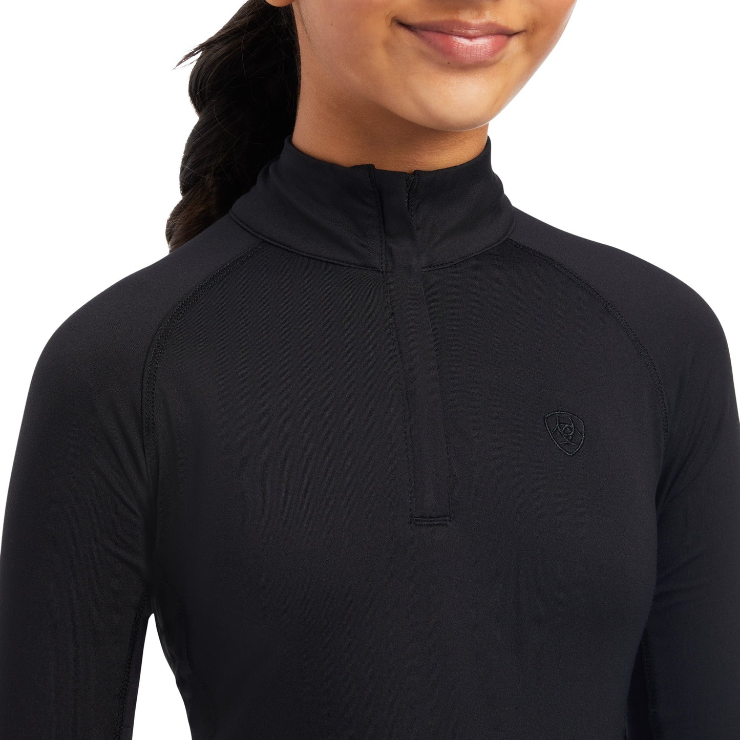 Youth Lowell 2.0 1/4 Zip- Black