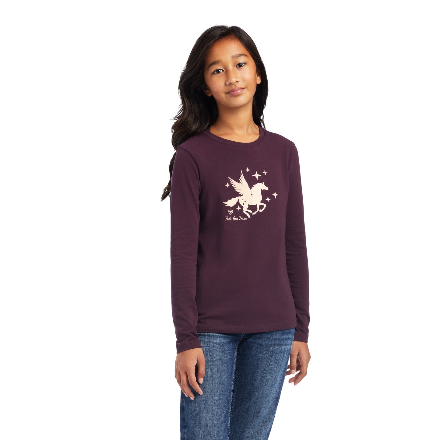 Youth Dream LS Tee- Muleberry