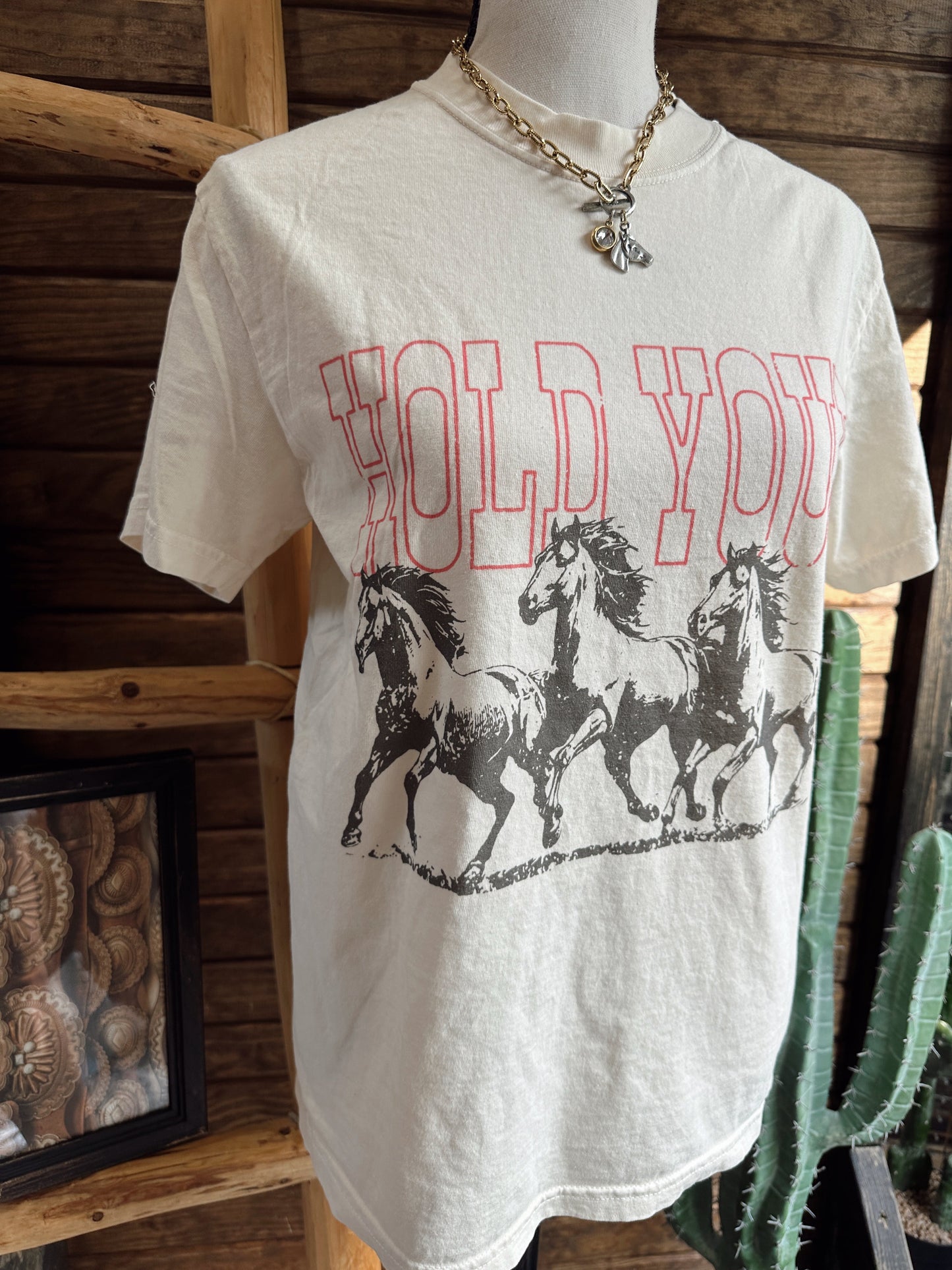 The Hold Your Horses Tee - XL