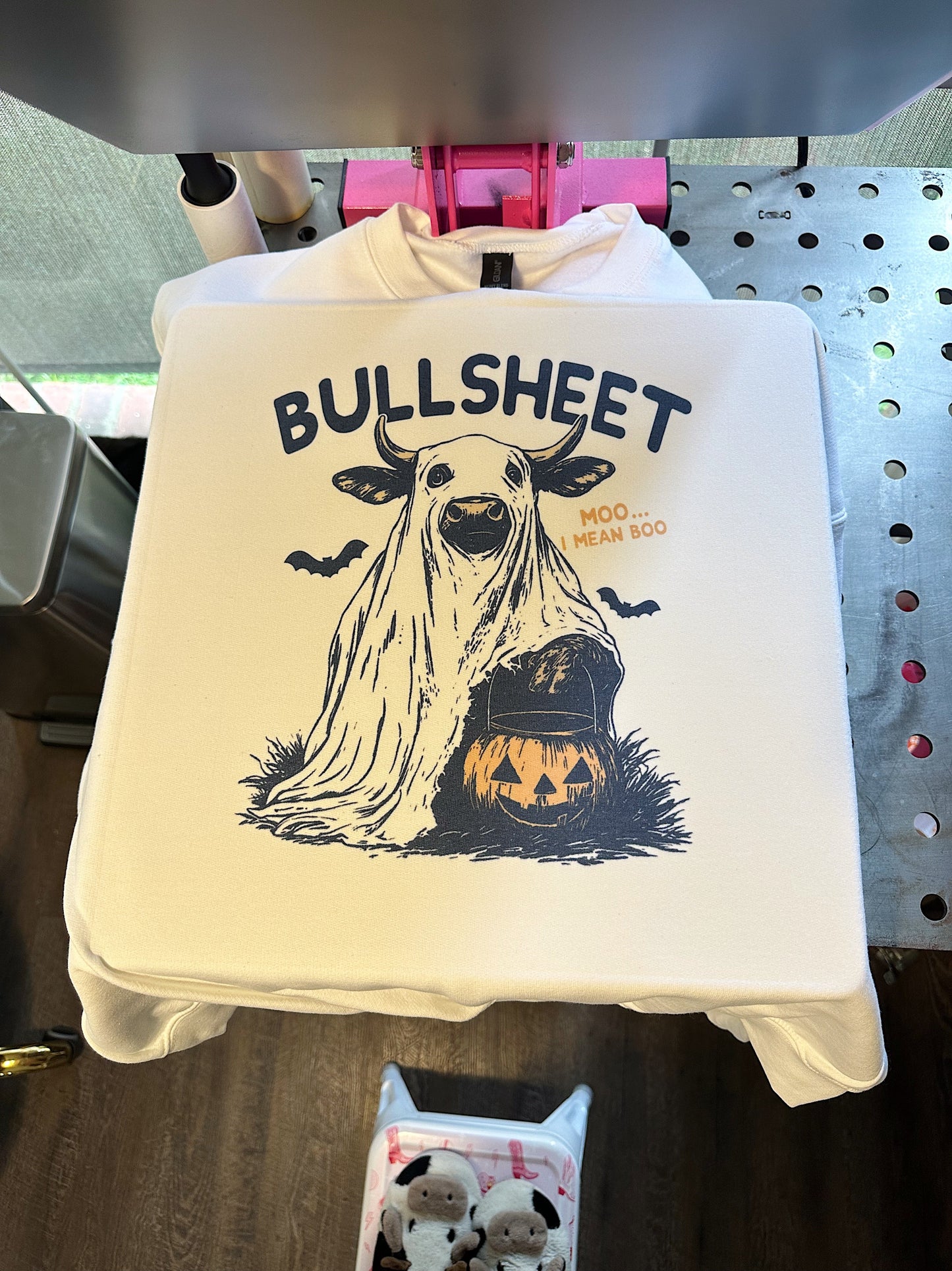 Bullsheet TEE or CREWNECK