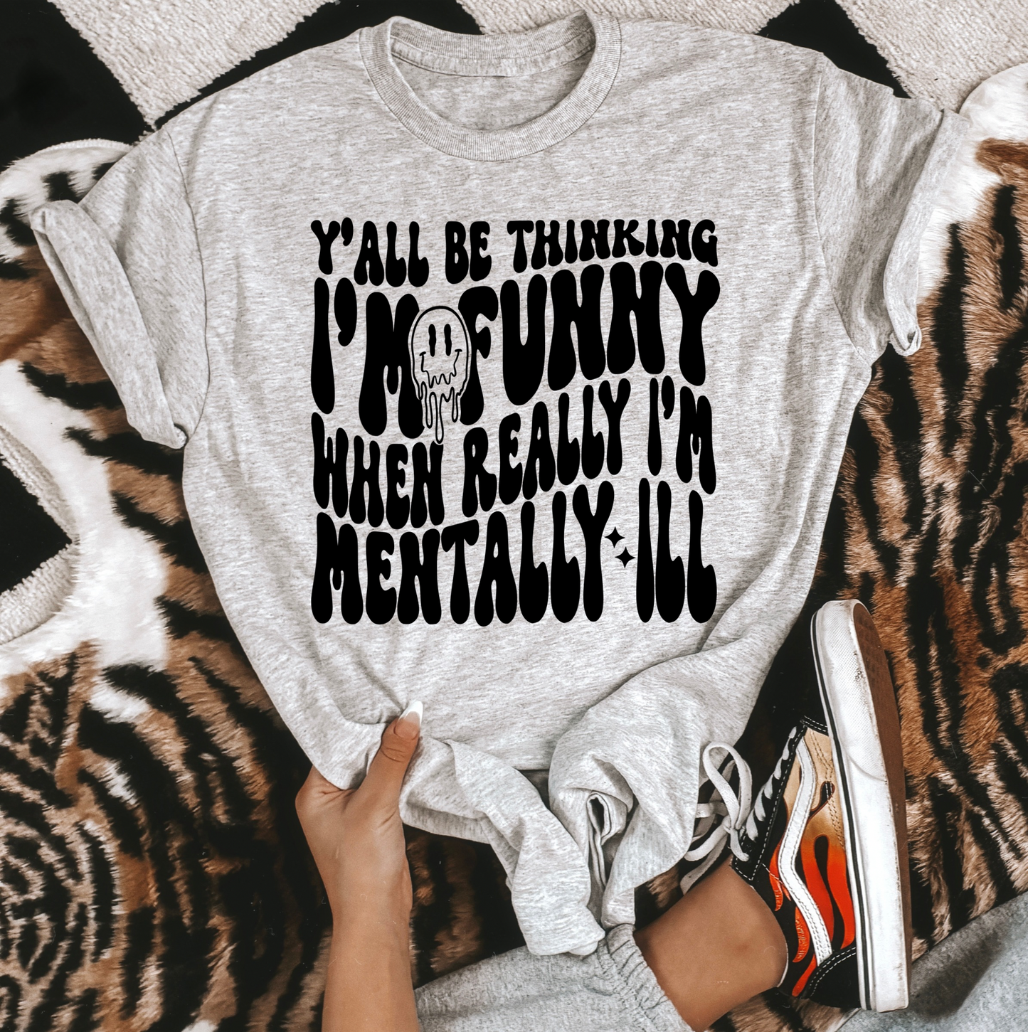 Mentally ILL TEE or CREWNECK