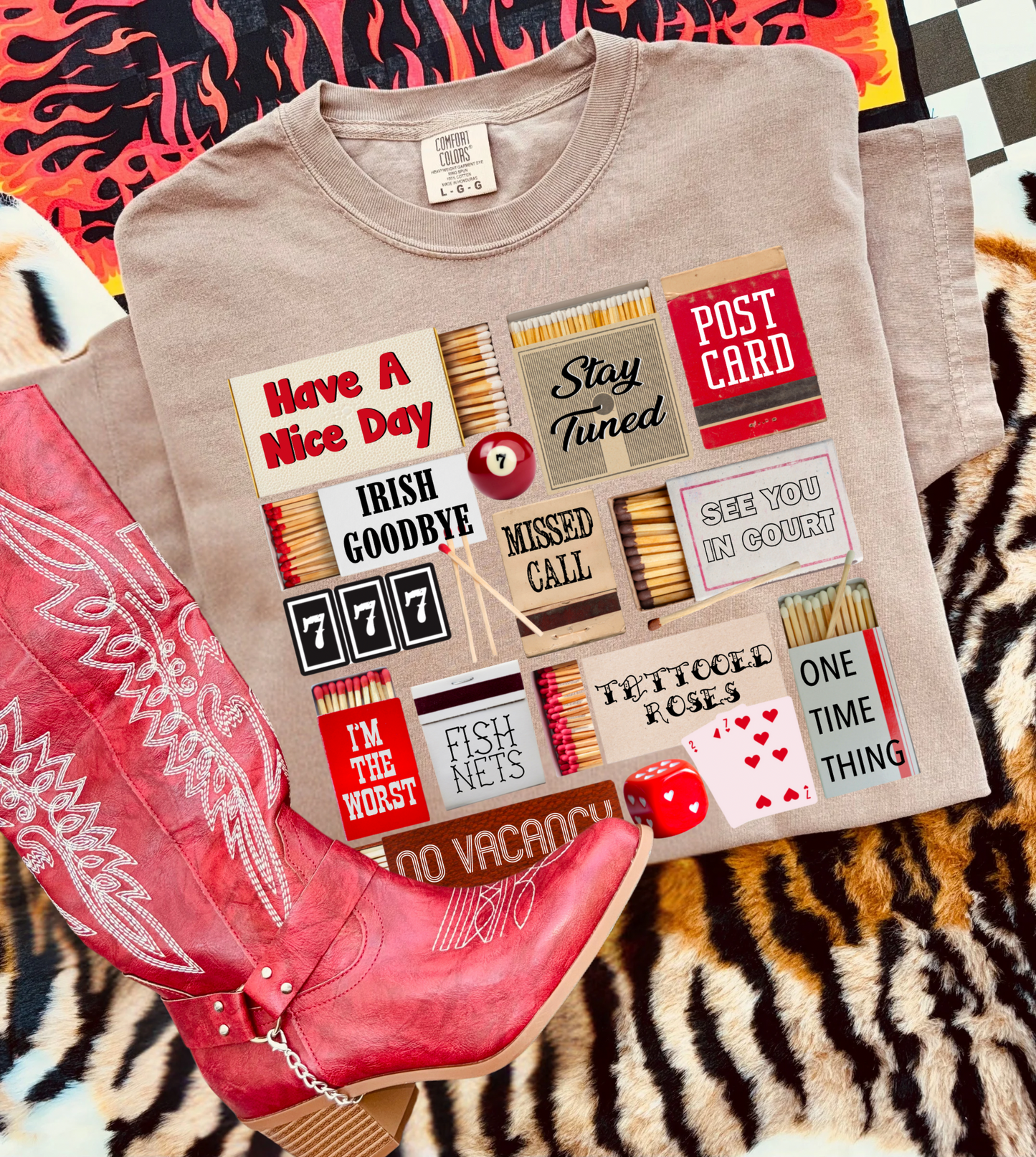 Treaty matchbox Tee