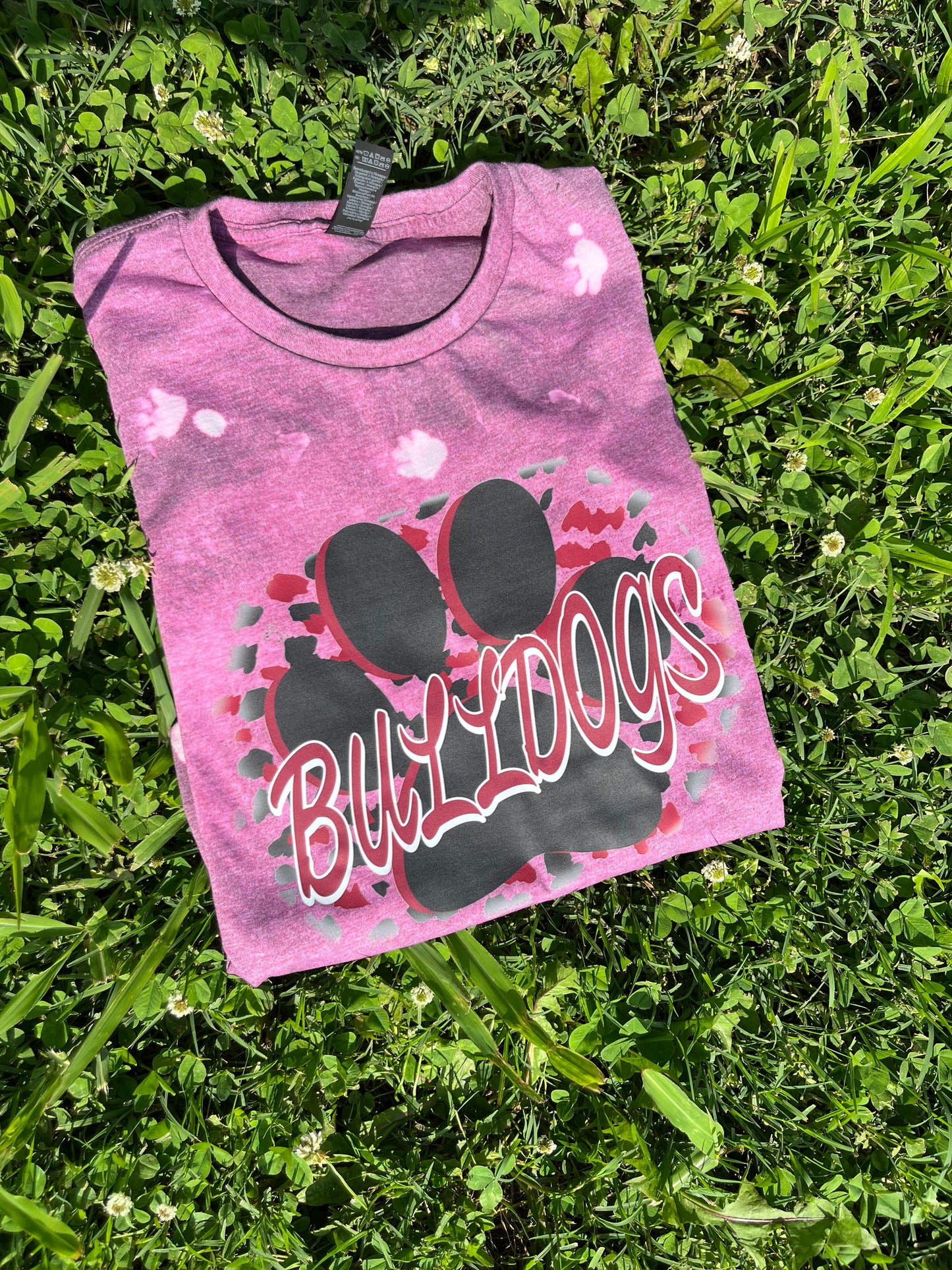 Bulldogs Bleached Tee
