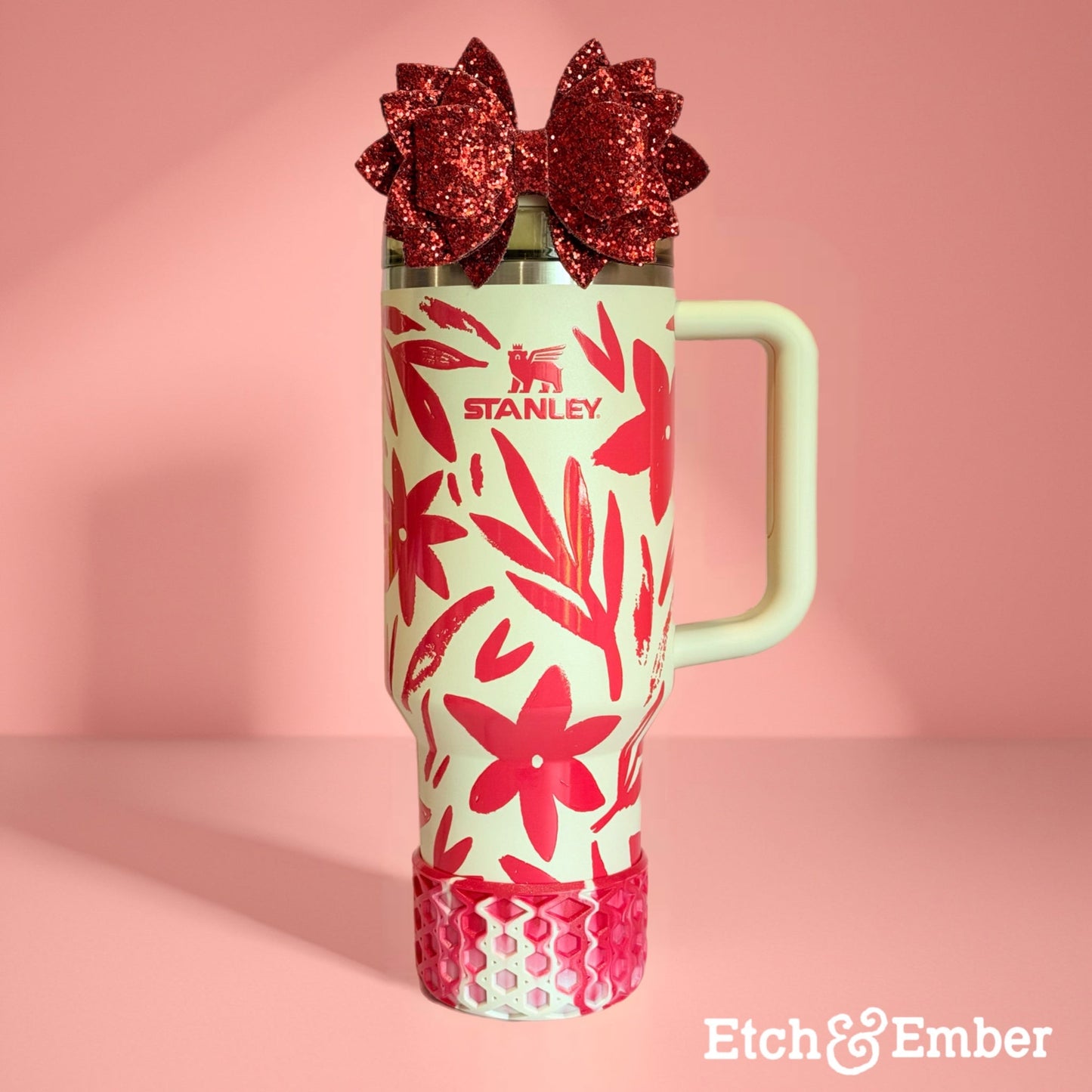 Resort Floral Remix WAFFLE Tumbler Boot -fits 20-40oz
