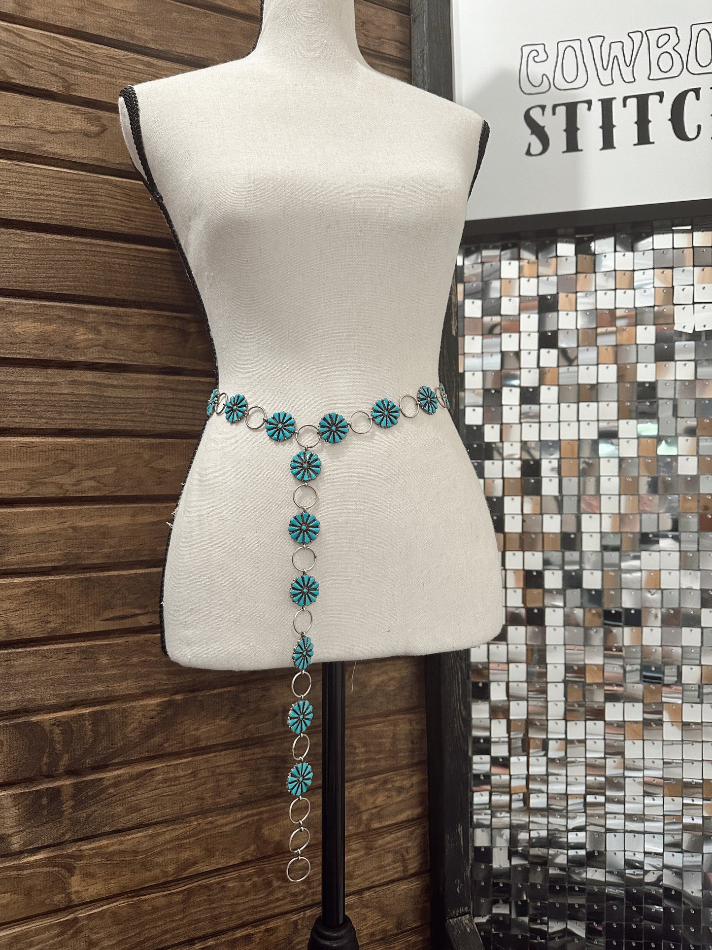 The Zuni Concho Belt