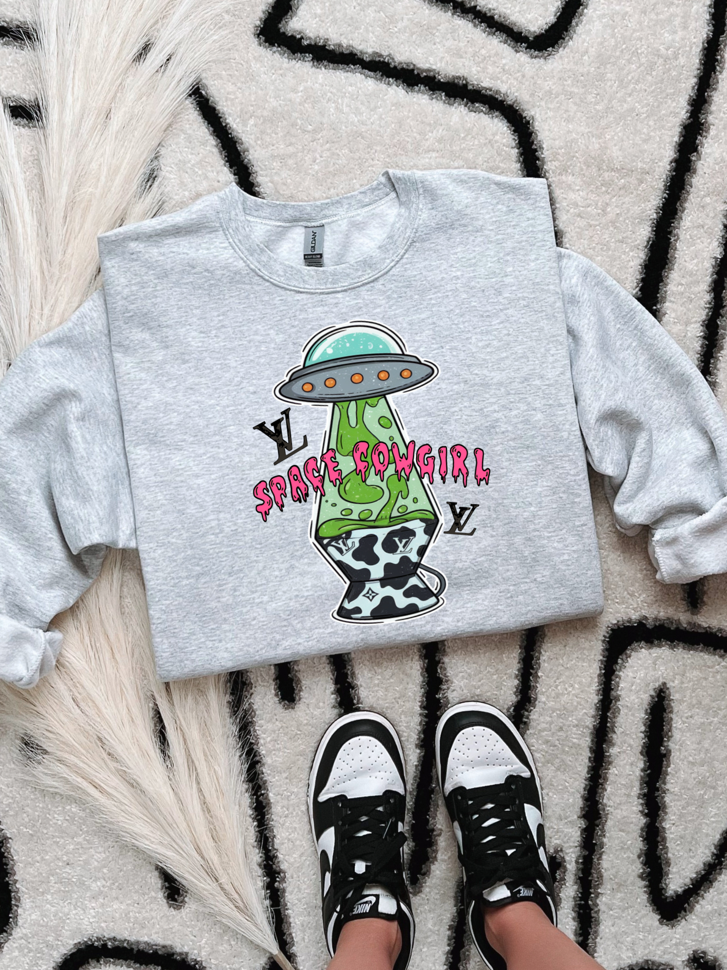 Space Cowgirl TEE or CREWNECK