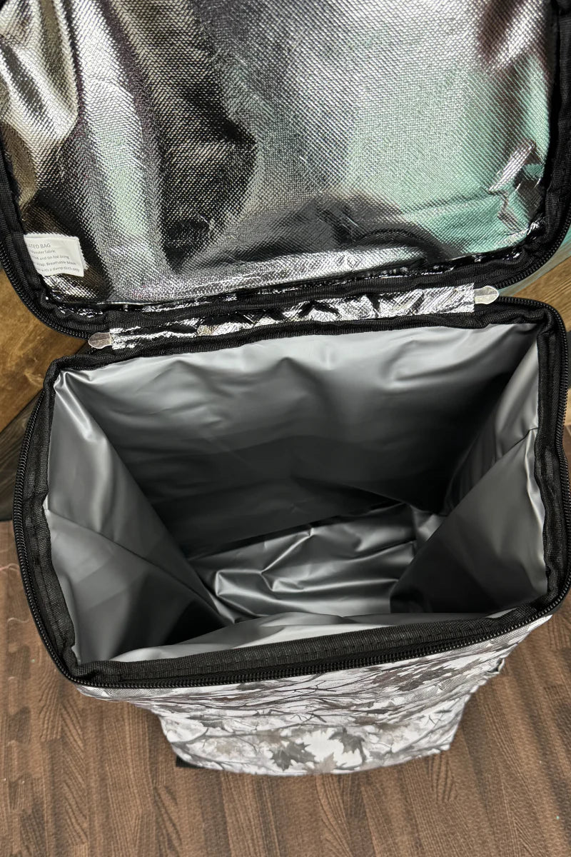 Silver country Backpack Cooler