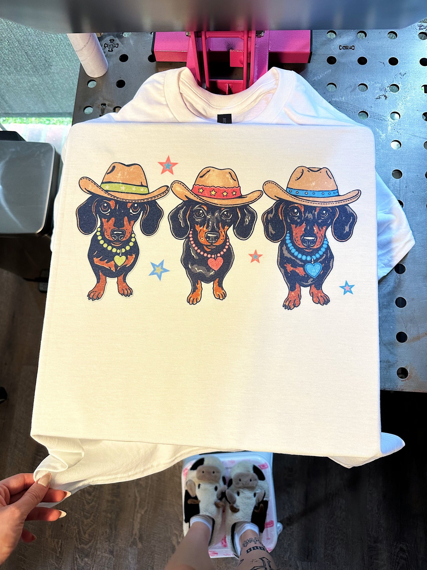 Western Weenie Dogs TEE or CREWNECK