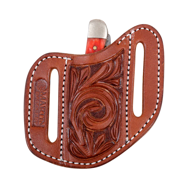 KNIFE SCABBORD ANGLED FOLDING KNIFE FLORAL