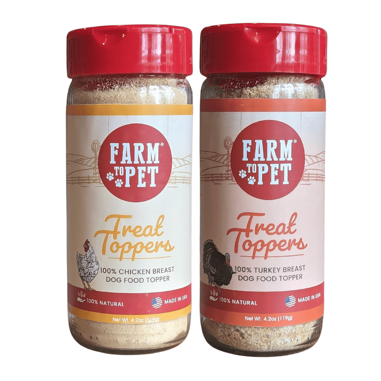 Chicken & Turkey Dog Food Topper Bundle