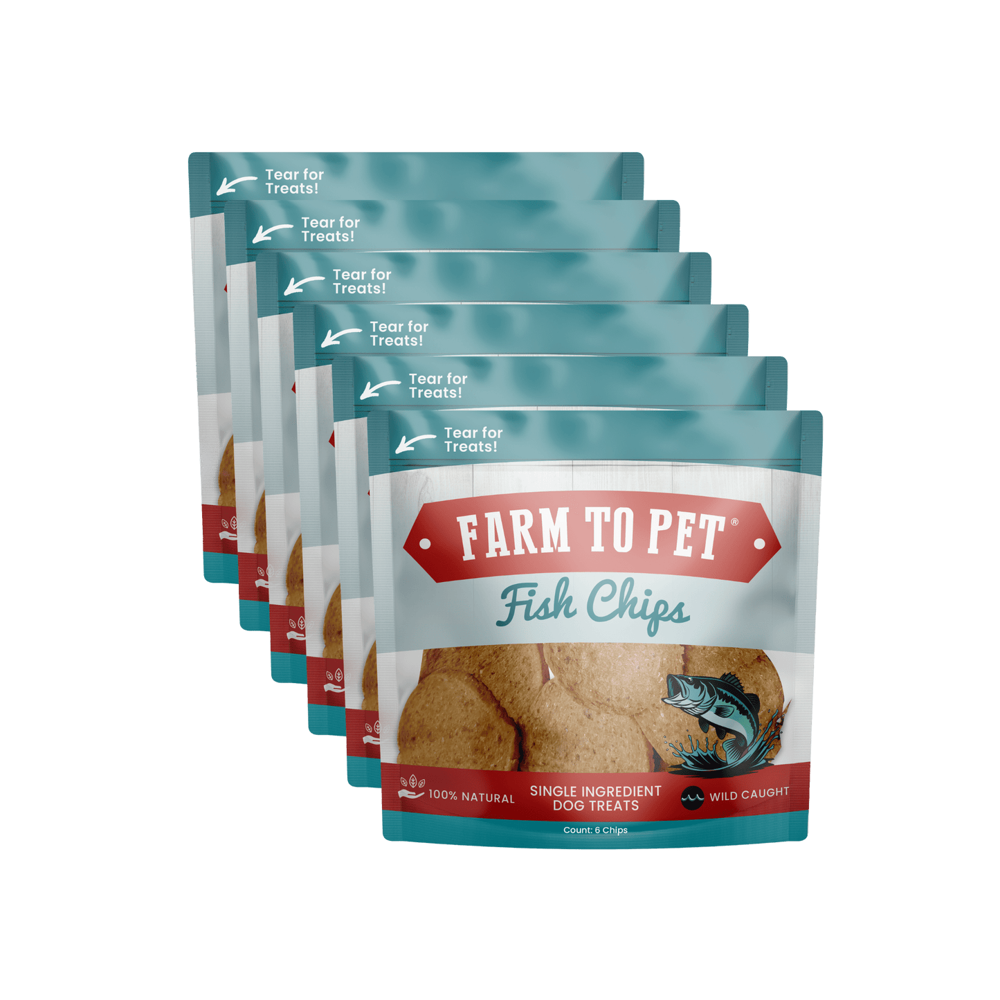 Fish Chips Snack Pack Bundles | Dog Treats for Training & Travel