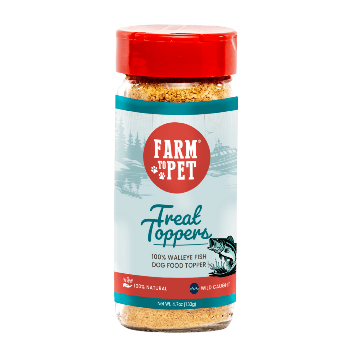 Treat Topper Fish Dog Food Topper