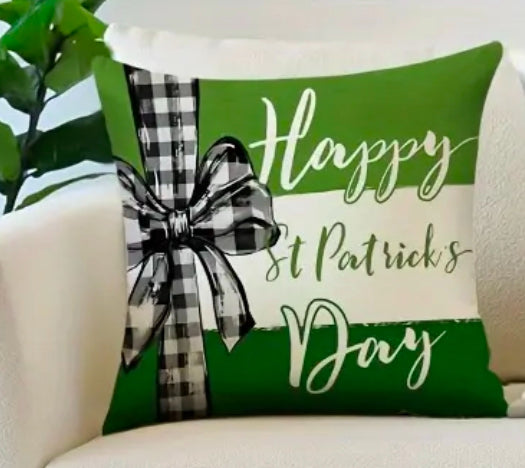 Happy St. Patrick’s Day 20”x20” pillow