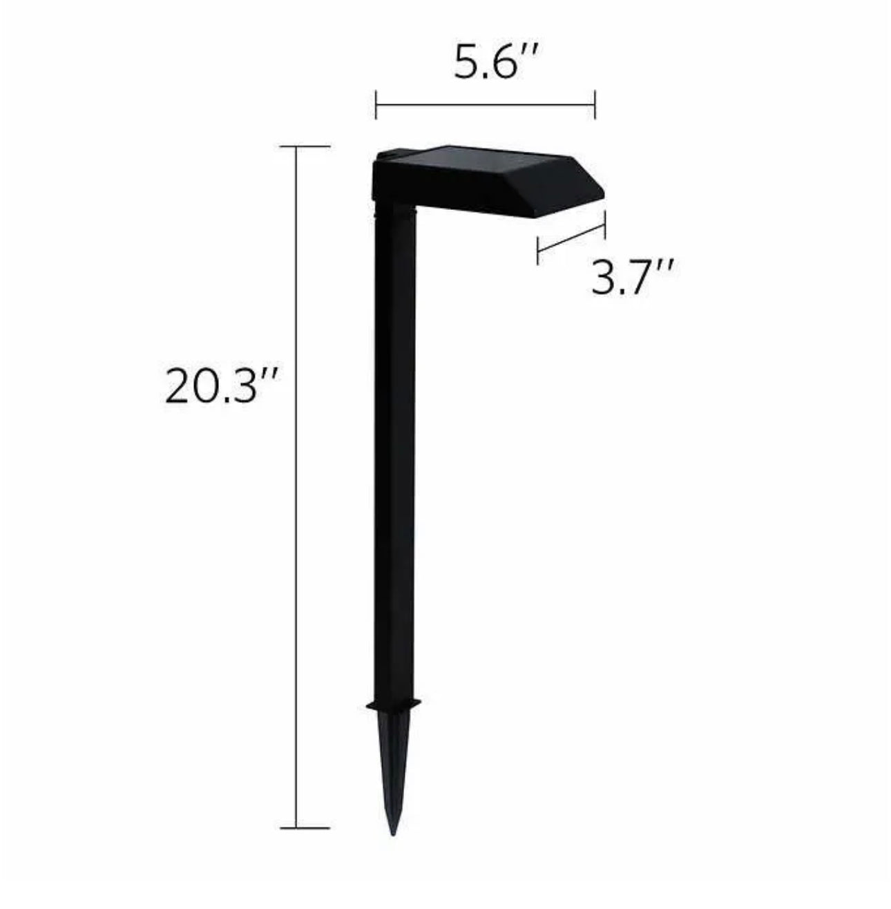 Energizer Solar LED Pathway Lights 30 Lumen Modern Down Light , 6-Pack
