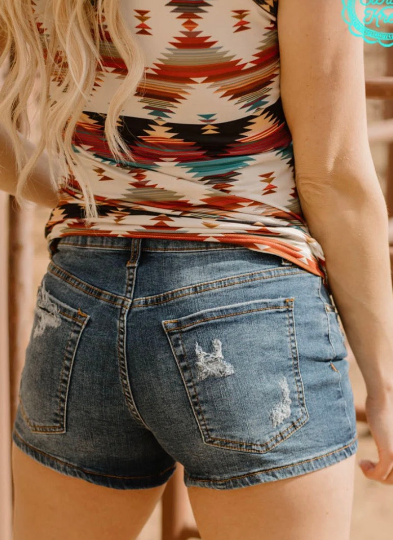 So Denim shorts dark wash rts