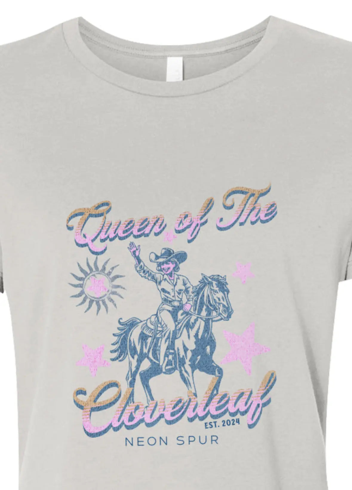Queen Of The Cloverleaf Women’s Relaxed Jersey Tee
