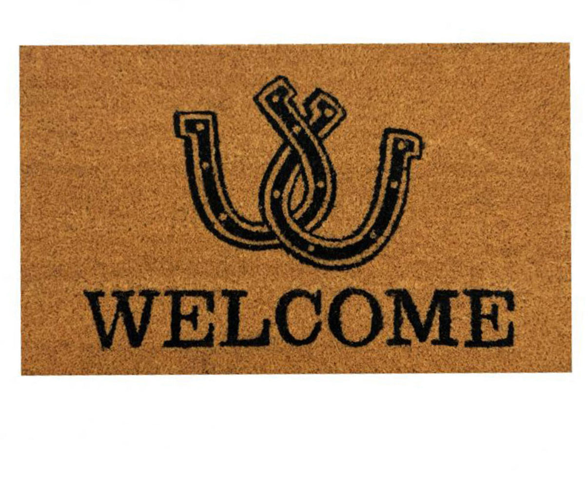 Welcome Rug - Horseshoe