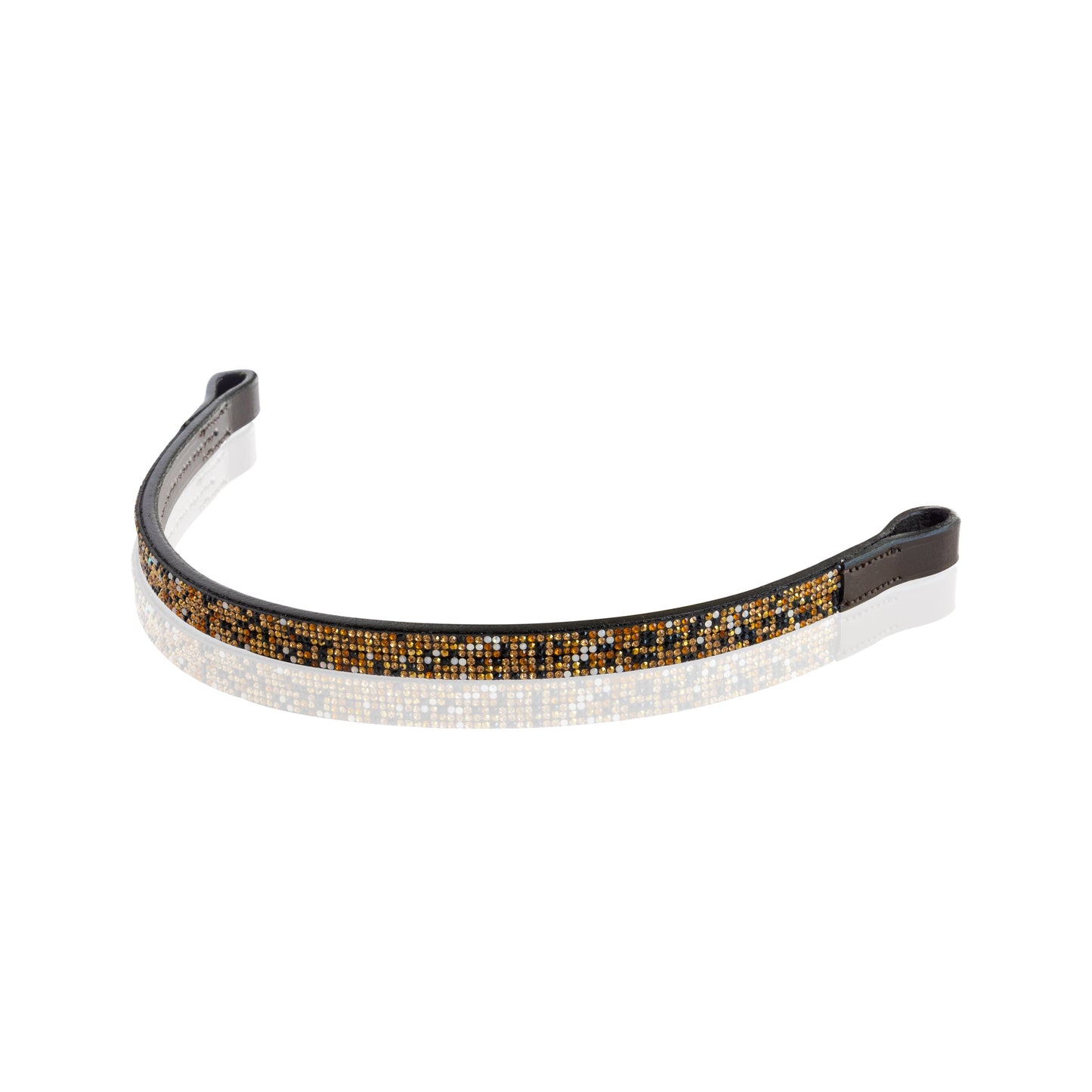 Golden Checker Board Browband