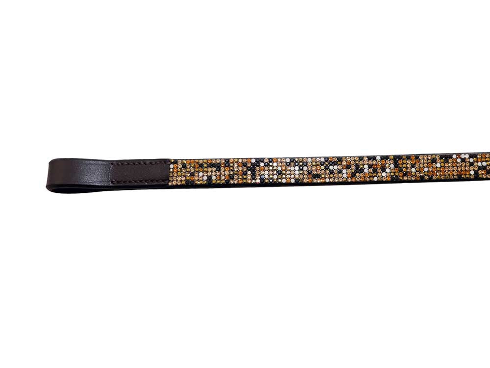 Golden Checker Board Browband