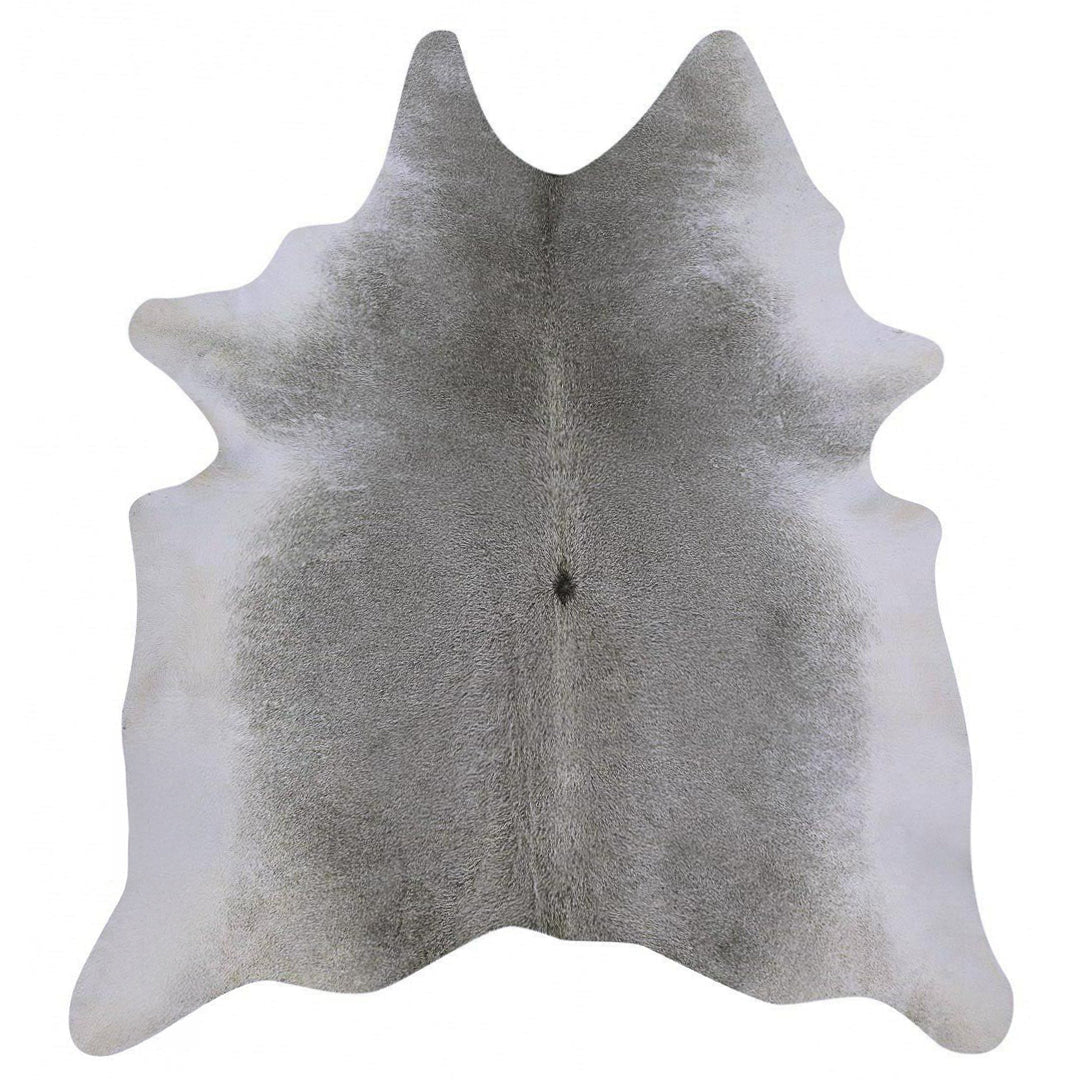 Grey Brazilian Cowhide Rug: LARGE