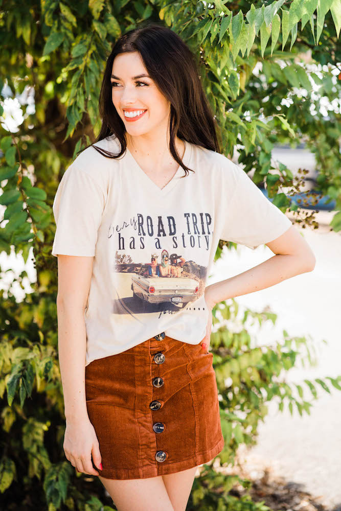 Best seller! Road Trip Tee - V Neck