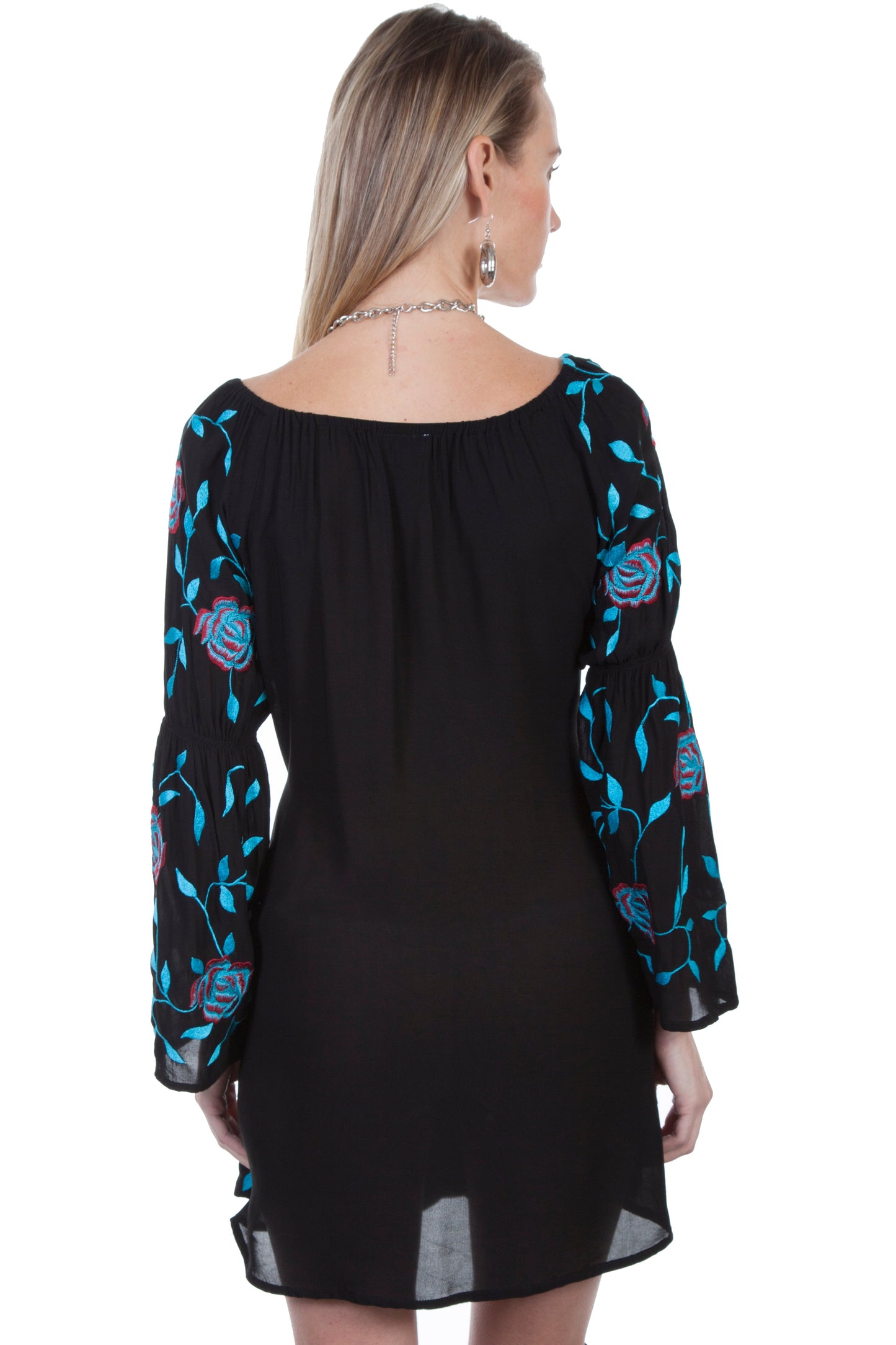L/s Embroidered Dress - HC300