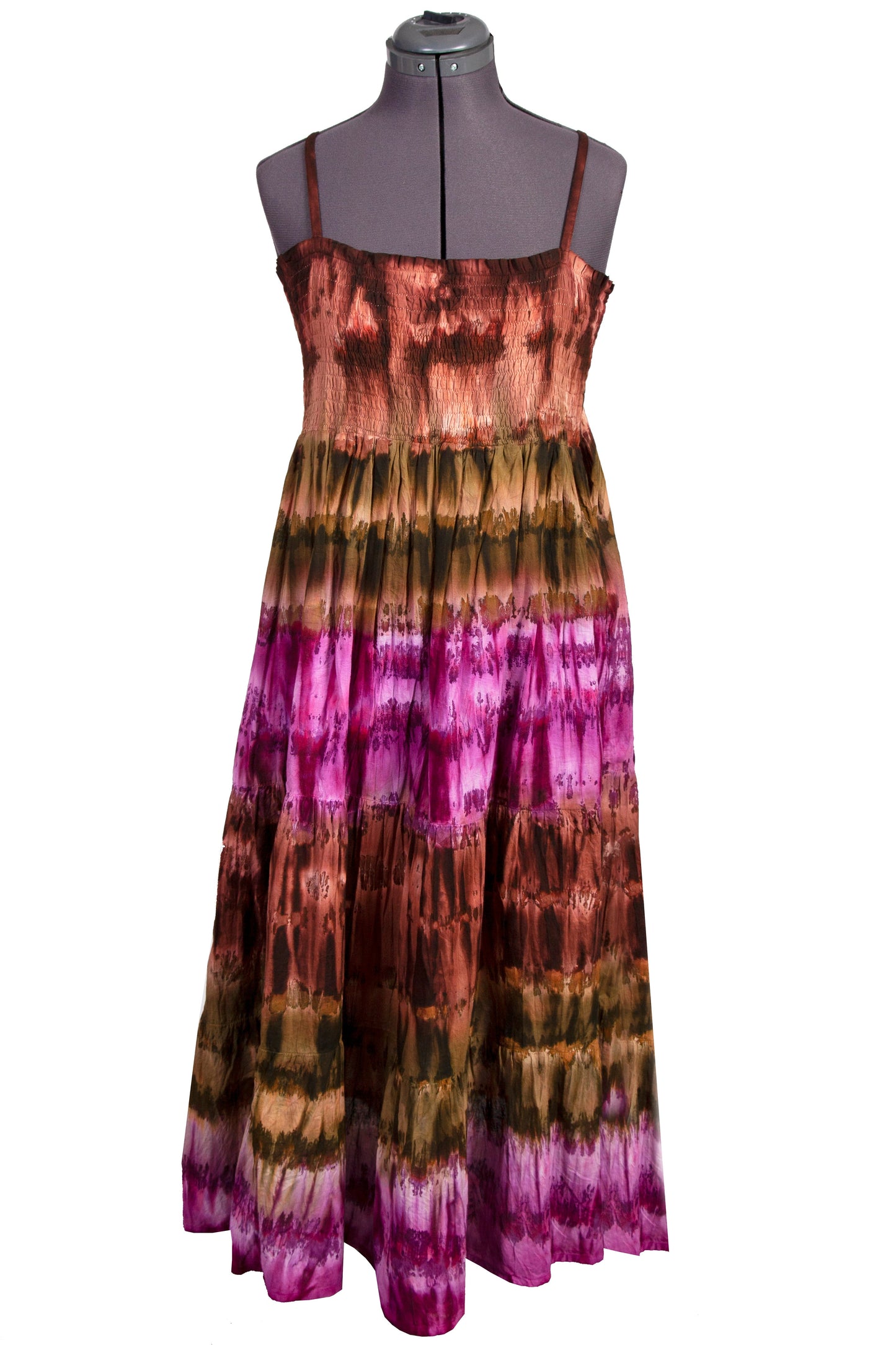 Tie Dye Spaghetti Strap Dress(tubeto - HC72