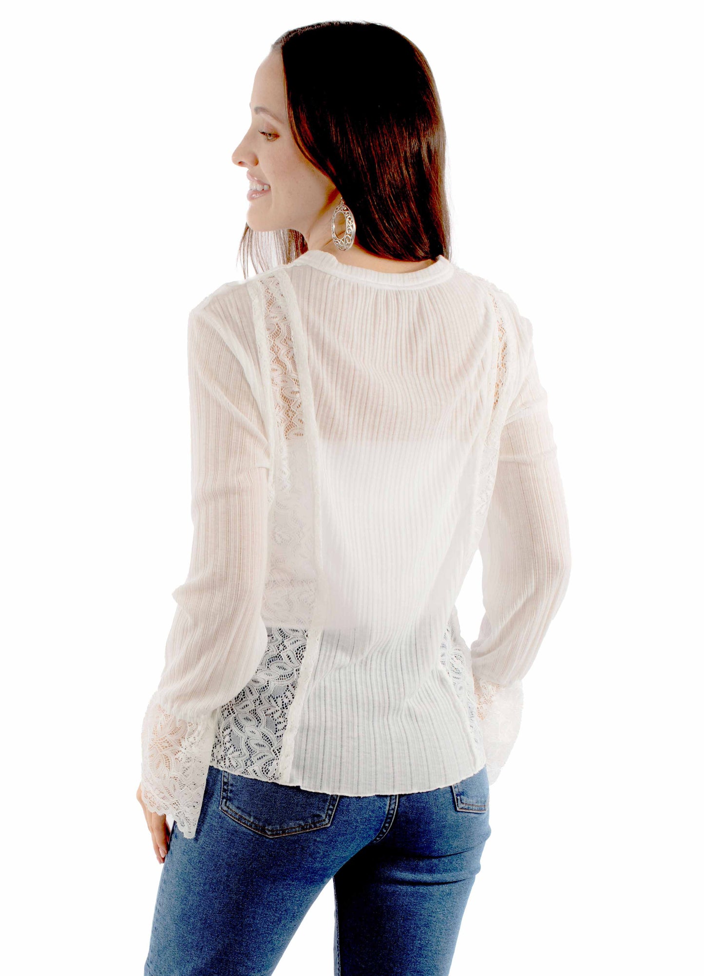Lace/knit Top - HC918