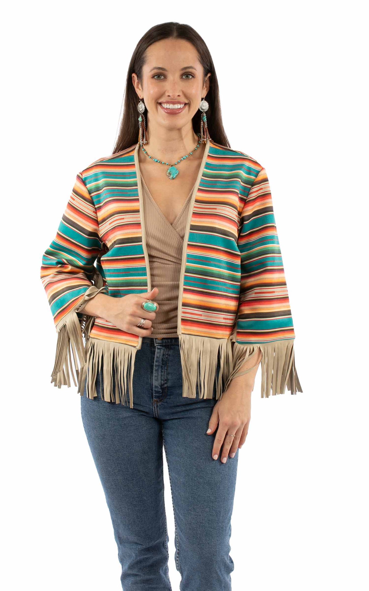 Short Serape Jacket Lined - HC995