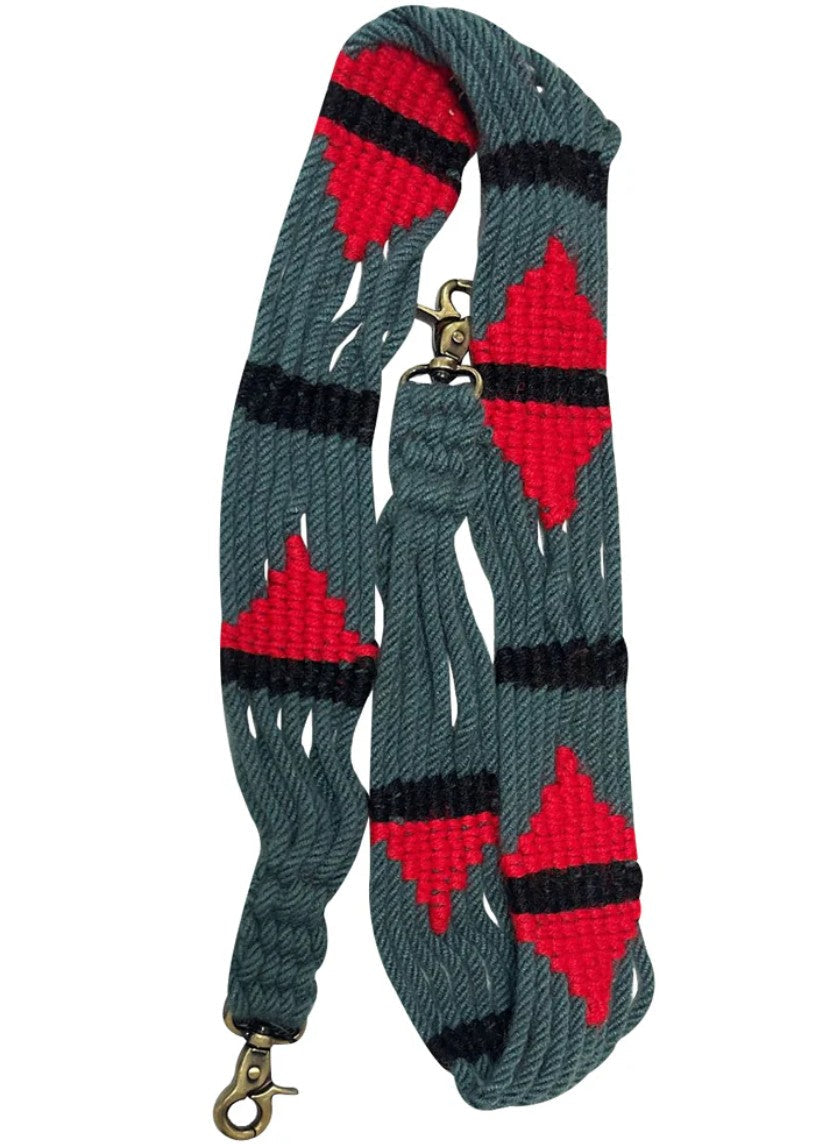 Hand braided Wool Strand Handle Strap