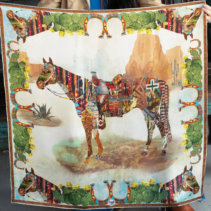 Haute Horse Shorty Scarf - Off White