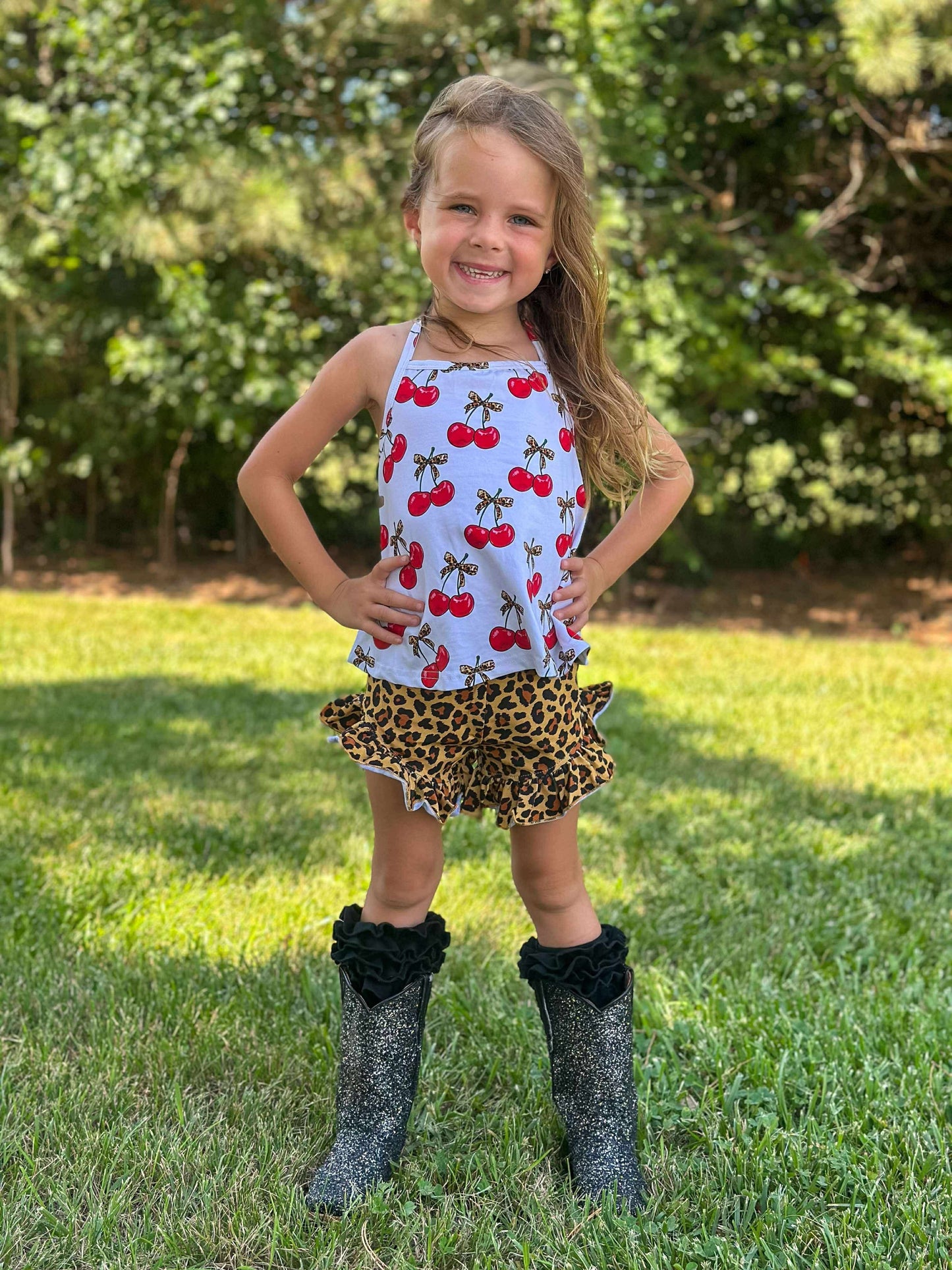 Cherry-licious Swing Top (FINAL SALE)