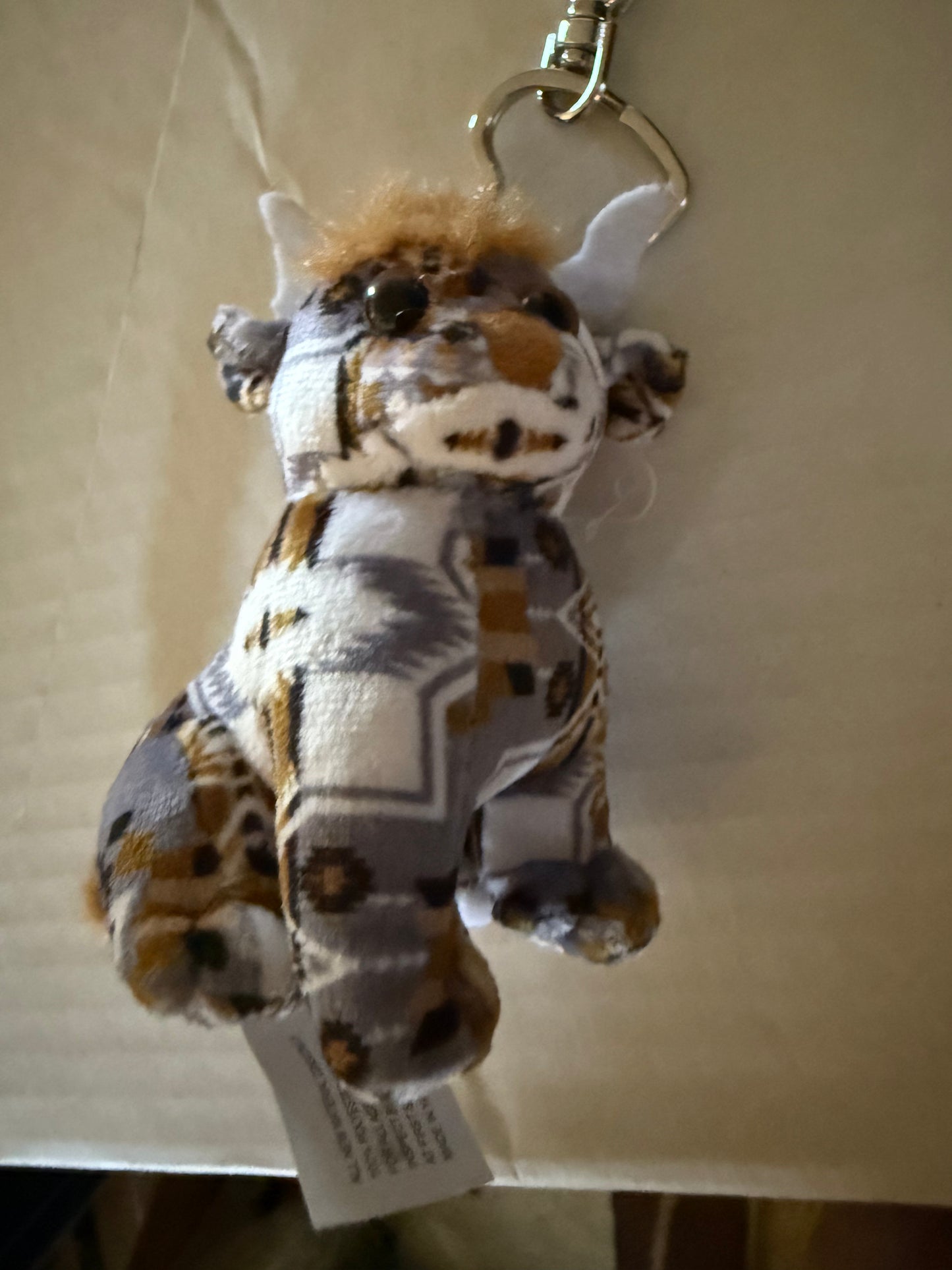 Purple Highland Cow mini Farm Pal 4”