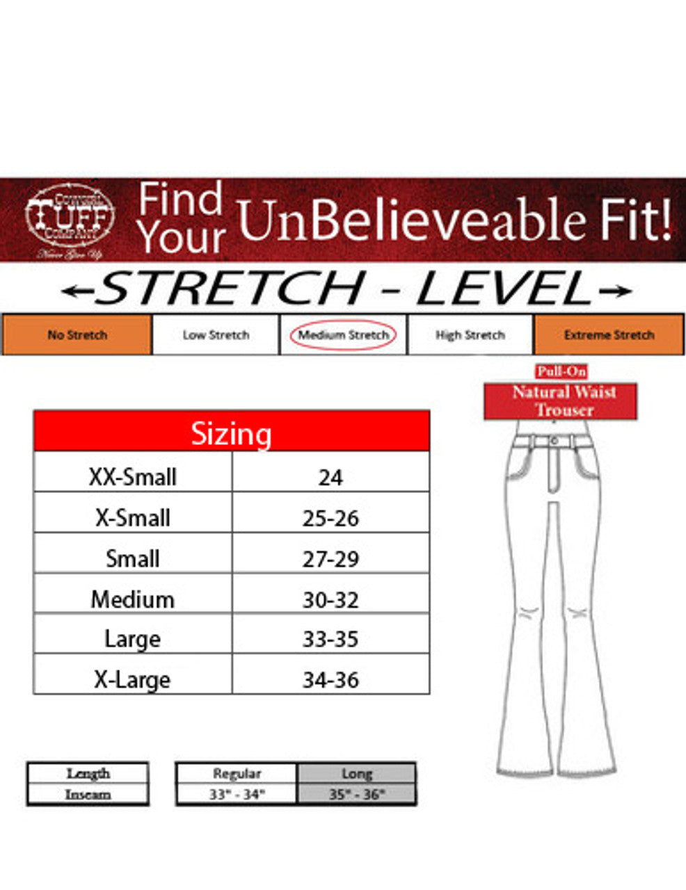 Patched Camo Pull-On Trouser Cowgirl tuff