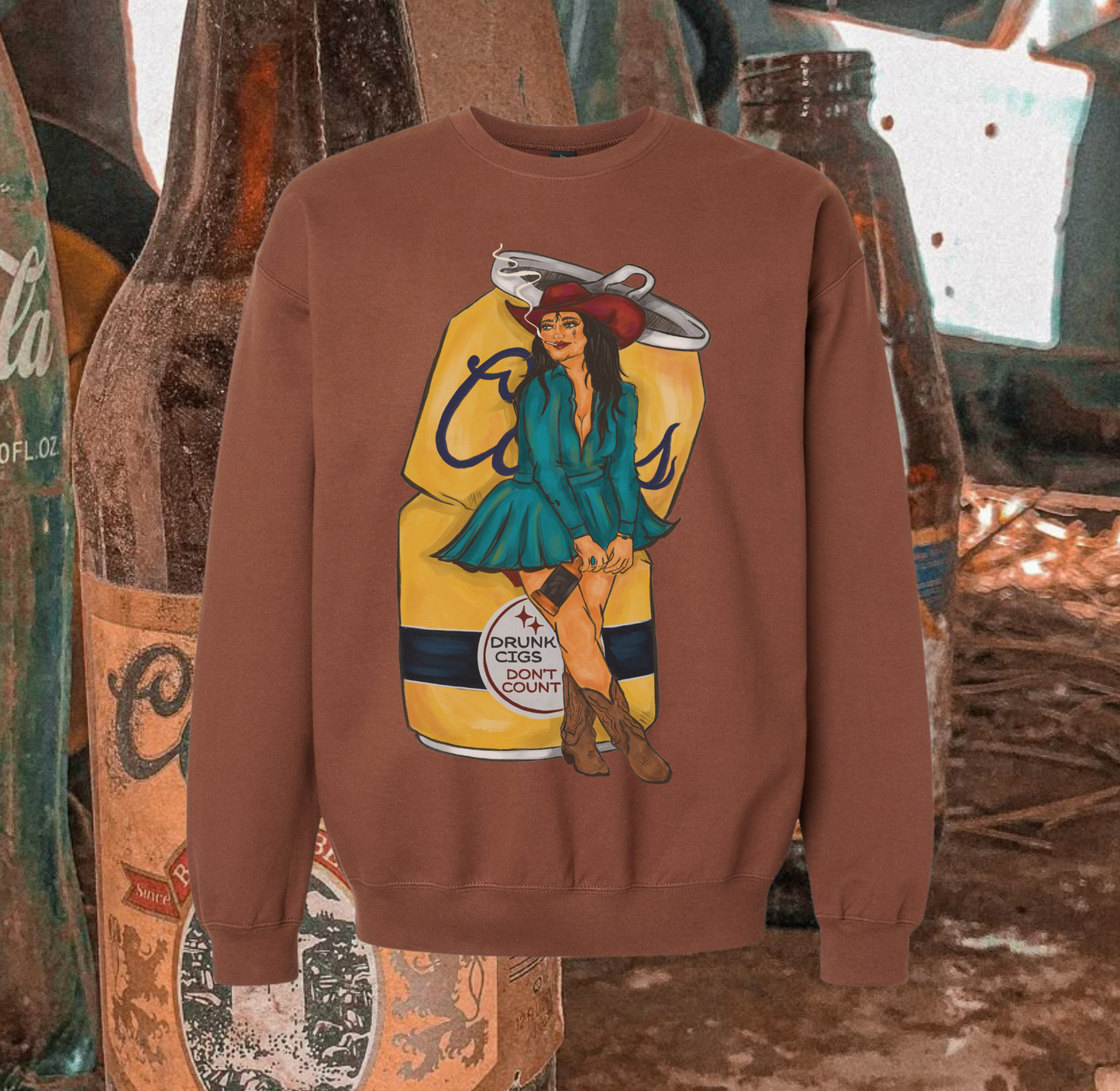 Drinks cigs don’t count crew