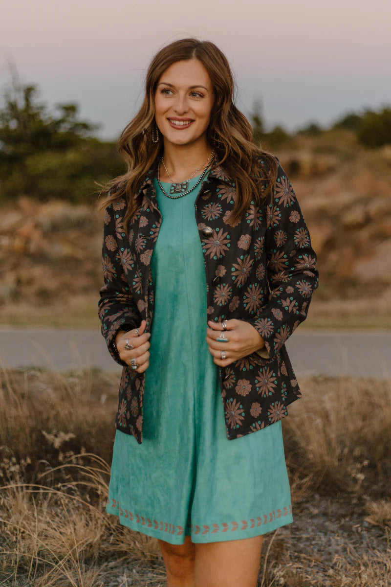 Western Bloom Blazer