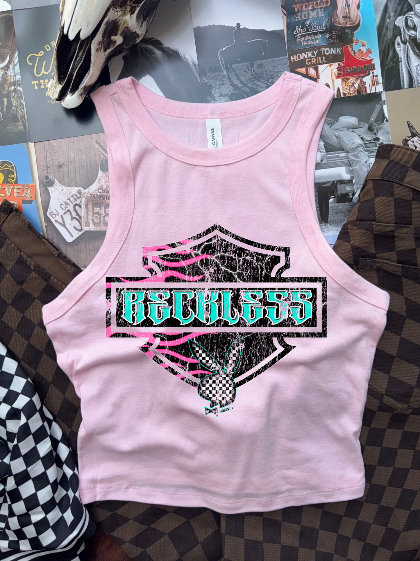 Reckless Bunny Rib Tank