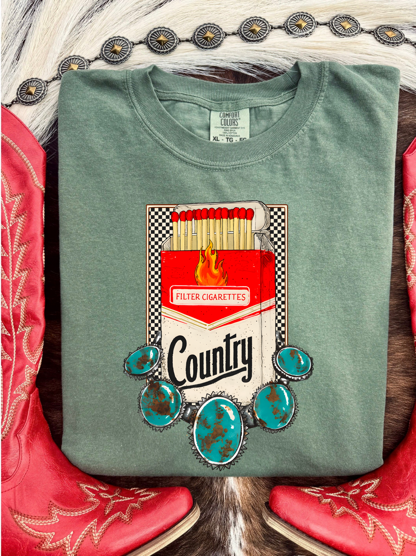 Country Cigs Tee